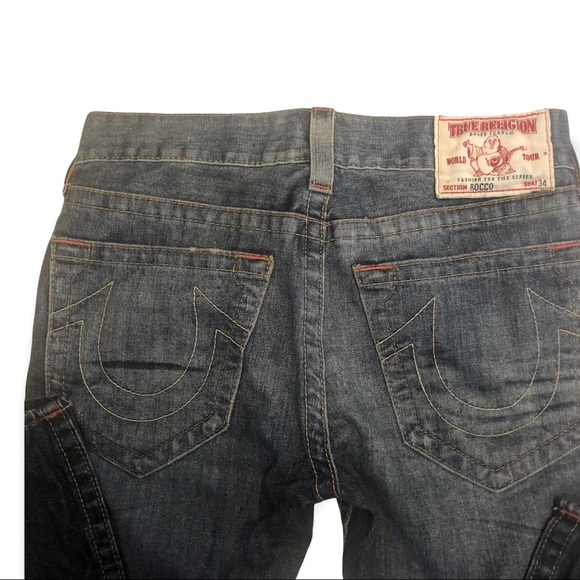 TRUE RELIGION MENS JEANS - ROCCO - Size 30 - Picture 7 of 8
